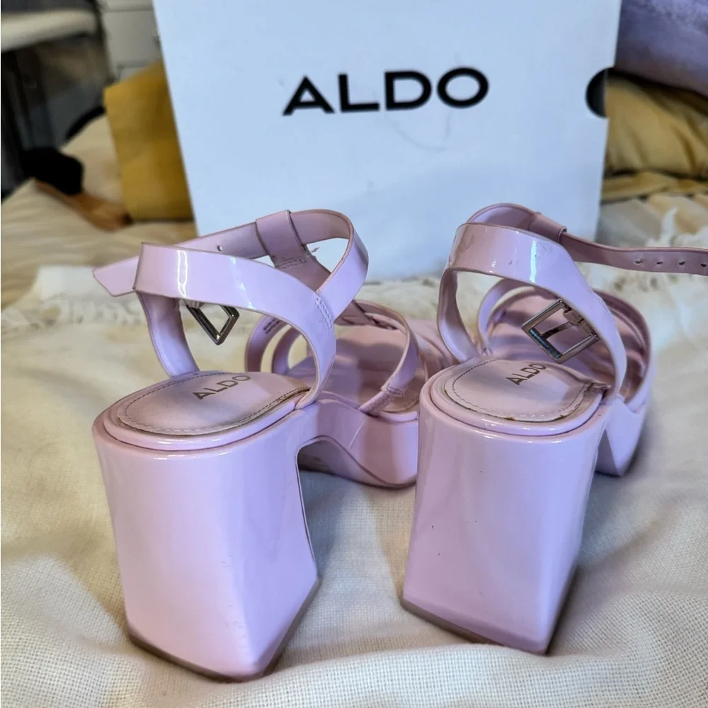Pink Platform Sandals